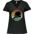 thumbnail image 3 of Inktastic Table Tennis Ping Pong Women's Plus Size V-Neck T-Shirt, 3 of 5