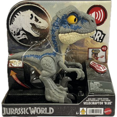Jurassic World Mega Roar Velociraptor 'Blue' Action Figure