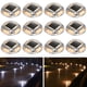 thumbnail image 1 of Luces solares para entrada AGPTEK, paquete de 12, 2 modos de color, impermeables, 1 of 8