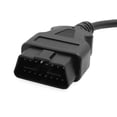 thumbnail image 4 of Unique Bargains DC 12V 16 Pin OBD2 Car Diagnostic Connector Adapter Cable Tool 30cm Length, 4 of 4