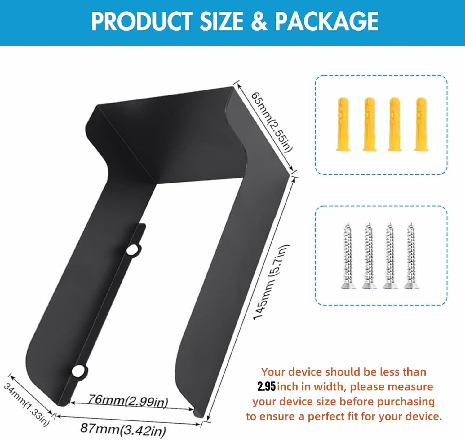 ABPETE doorbell cover,Waterproof Video Doorbell Cover, Anti-Glare Doorbell Rain Cover Durable Camera Doorbell Cover for Video Doorbell, Fingerprint Lock, Camera Doorbell