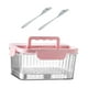 thumbnail image 1 of Lonchera portátil de frutas reutilizable con tapa, ideal para fiestas escolares y oficinas. Rosa 1600ml, 1 of 9