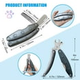 thumbnail image 4 of Pet Deluxe Dog Nail Trimmers for Sensitive Dog, Safe Dog Nail Clipper for Large Medium Small Dogs, Heavy Duty Dog Toenail Clippers, Professional Dog Nail Cutters for All Dogs with Thick Nail, 4 of 7