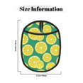 thumbnail image 3 of cartoon Lemon green Pot Holders for Kitchen - Heat Resistant Oven Mitts Hot Pads with Pocket, Non Slip Silicone Pot Holders, Cuteness Hanging Loop Potholders for Kitchen Baking, 3 of 5