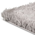 thumbnail image 4 of 8x10 Flokati Vegan Shag Rug Silver, 4 of 4