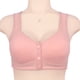 thumbnail image 3 of 36/80-52/120 Talla Estereotipada Taza Frontal Botón Delantero Ropa Interior De Edad Media Y Vieja Cara Lisa Sin Anillo De Acero Chaleco De Cinturón De Hombro Ancho Nuevo Sujetador Grande, 3 of 4