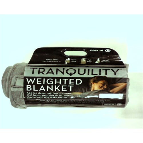 Tranquility 12lb Weighted Throw Blanket - Gray - Walmart.com