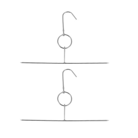 

Axio 2Pcs Sturdy Meat Hooks Creative Poultry Hooks Simple BBQ Hooks Roast Wax Forks