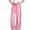 BV23_Pink, variant on Lumtrix Women's Y2k Striped Side Baggy Pants Drawstring Elastic Waist Wide Leg Track Pants Streetwear Quick Dry Trousers Brown S