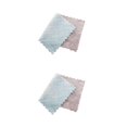 thumbnail image 3 of Redempat Microfiber Dishcloth Portable Solid Color Water Absorbent Breathable Kitchen Plate Dish Towel Cloth Accessories Green Coffee 2Set, 3 of 6