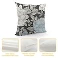 thumbnail image 4 of YINGXI Throw Pillow Cushion Case, and Print, Accent Double-Sided Digital Printing, Baby Blue Grey 20x20in, 4 of 5