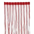 thumbnail image 2 of SEW TRENDS 10 Yards of 6" Long Chainette Fringe Multicolor Two Tone Thread Tassel Curtain Trim-Red & White, 2 of 8