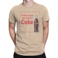 thumbnail image 2 of Officially Licensed Coca Cola Buy the World a Coke Graphic Men's T-shirt, 2 of 3
