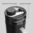 thumbnail image 5 of Bubba Water Keg, 52 Oz, Stainless Steel, Vacuum Insulated Leakproof With Side Handle, DualSip 2-Way Lid, Office Siren, 5 of 10