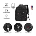 thumbnail image 2 of Mochila Para Laptop De 17 In Impermeable Negro BELUG, 2 of 3