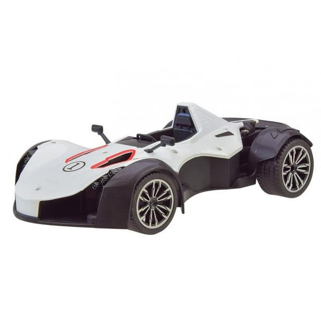 CIS YY2034-W Voiture de Course en Métal à l'Échelle 1-12 avec Fonction Fumée