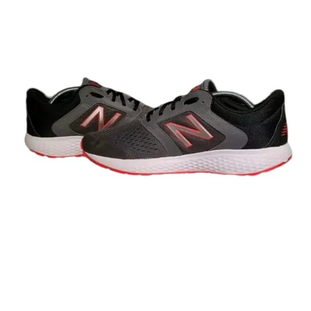 New Balance 520 Comfort Ride Gray Black Red Running Shoes M520LM5 Men Size 11