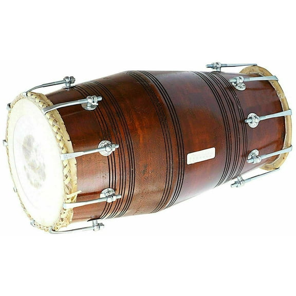 Naad Indian Nut N Bolt Folk Dholak/Dholki With Bag 2023 Polished