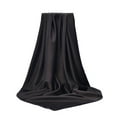 thumbnail image 2 of Opvise Women Headscarf Square Soft Imitation Silk Solid Color Scarf Head Wrap Shawl for Daily Life, 2 of 8