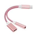 thumbnail image 2 of EGNMCR 2-in-1 Adapter,Type-C To Type-C + 3.5mm Charging Audio Adapter, 2-in-1 Adapter Adapter Cable, 2 of 2