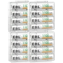 EBL AA AAA Rechargeable Batteries 2800mAh 1100mAh Nimh Battery