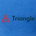 thumbnail image 3 of CafePress - Triangle Horizontal T Shirt - Mens Football Shirt, 3 of 4