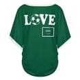 thumbnail image 6 of Soccer Cup 2026 Jersey SAUDI ARABIA Soccer for Women with Colombia Flag Color Block and V Neck Short Sleeves Featuring Breathable Fabric for Game Day Parties Green XL, 6 of 6