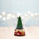 thumbnail image 1 of Bola de nieve navideña, bola de agua navideña, decoración, colección creativa, decoración de mesa, copos de nieve, bola de nieve para fiesta de, 1 of 8