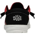 thumbnail image 6 of Men's Crimson/Black Alabama Crimson Tide Wally Casual Shoes, 6 of 6