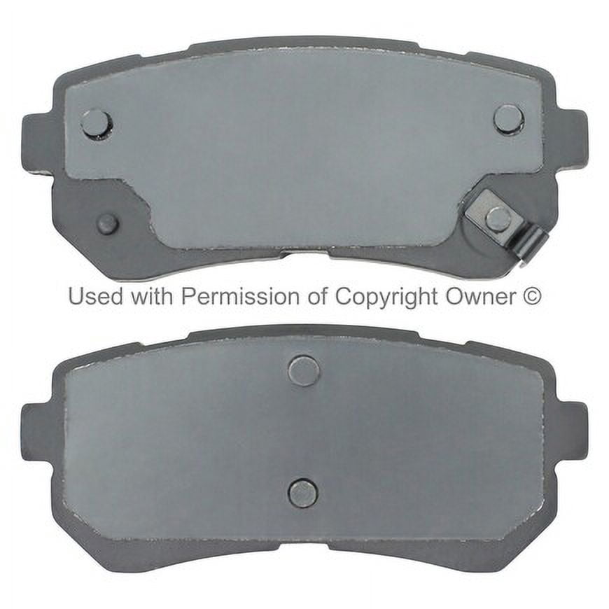 Mpa Electrical 1001-1856C Quality Built Disc Brake Pad, Premium, Ceramic,