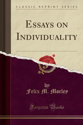 Essays on individuality