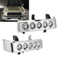 thumbnail image 4 of Aramox 1 Par de Luces LED de Conducción Diurna para Niebla Luz Diurna LED de Repuesto para Land Cruiser VDJ 70 Series LC70 LC76 LC77 LC79 Pickup 2007-2021 ANGGREK Otros, 4 of 8