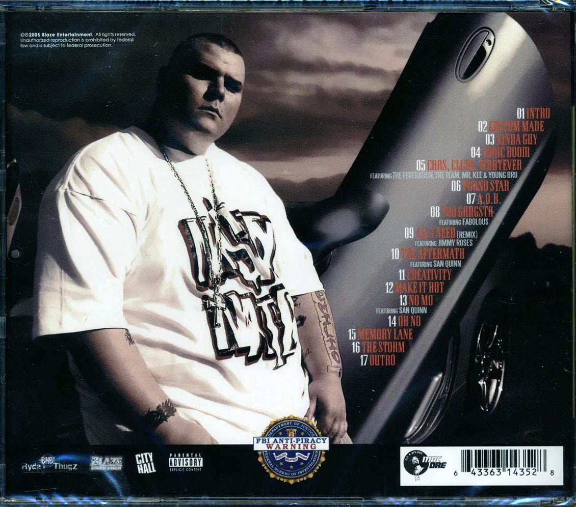 Nasty Nate - Custom Made - CD - Walmart.com