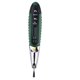 thumbnail image 1 of Detector de voltaje Probador de lectura digital Probador eléctrico Linterna LED eléctrica (verde), 1 of 8