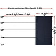 thumbnail image 2 of WRITWAA Storage Kayak Cover Black PVC 1Set, 2 of 8