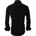 thumbnail image 2 of Chemises Habillées pour Hommes Coupe Régulière Manches Longues Chemise pour Homme, 2 of 5