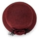 thumbnail image 2 of Sombrero de copa de lino para primavera y verano, sombrero de princesa con protección solar para mujer, sombrero grande con maceta para mujeres de mediana edad y mayores, 2 of 5