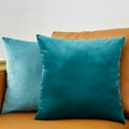 thumbnail image 5 of 50*50cm Pillowcases Modern Simplicity Velvet Pure Color Sofa Cushion Pillow Cases, 5 of 6