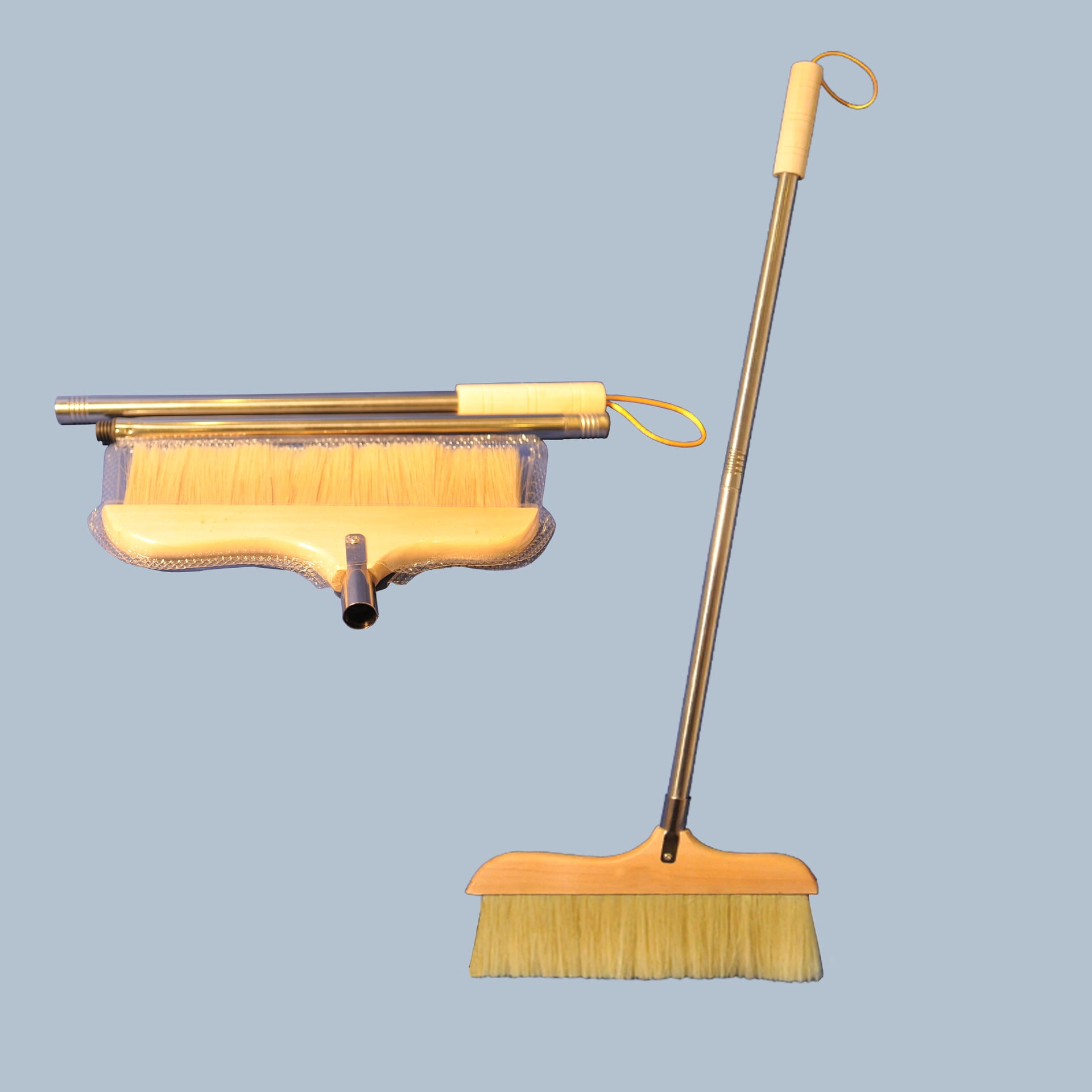 Wooden broom Wooden Broom Hardwood Floor Broom Soft Bristle Broom For