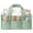 Green Botanical, variant on Corduroy Baby Diaper Caddy Organizer, Portable Nursery Storage Basket with 5 Removable Dividers, Large Diaper Organizer for Newborn Nursery Essentials, Baby Shower Gift, Pink Rose