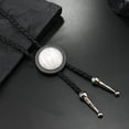 thumbnail image 6 of Punk Western Cowboy Bolo Tie Stone Necktie Necklace Costume Accessory, 6 of 12