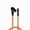 Orange, variant on Coluber Cable Right Angle Male XLR - 3.5 TS Male 3-Pin Microphone Connector