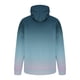 thumbnail image 4 of Sudadera con capucha para hombre, estilo casual, a la moda, con cuello redondo, bolsillos y estampado degradado, sudadera de manga larga con capucha, blusa de poliéster para hombre, 4 of 5