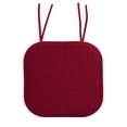 thumbnail image 3 of Memory Foam Honeycomb Non-Slip Back Chair Cushion Pad with Ties 2, 4, 6 or 12 Pack, 3 of 5