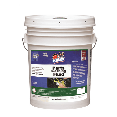 Parts Washer Fluid, Water-Based and Smart Microbe Parts Cleaner Systems, 5-Gallon