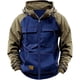 thumbnail image 1 of WILLBEST Sudadera con Capucha De Manga Larga para Hombre, De Otoño, Informal, Moderna, con Cremallera para Exteriores XGrande, 1 of 2