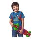 thumbnail image 4 of Playera Fan Army Justice League Talla 6 faster manga corta azul turquesa, 4 of 4