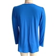thumbnail image 2 of Camiseta de manga larga para mujer, camiseta de manga larga para mujer, camiseta informal de manga larga para mujer, camiseta de manga larga plisada para mujer, camiseta de rendimiento, 2 of 3