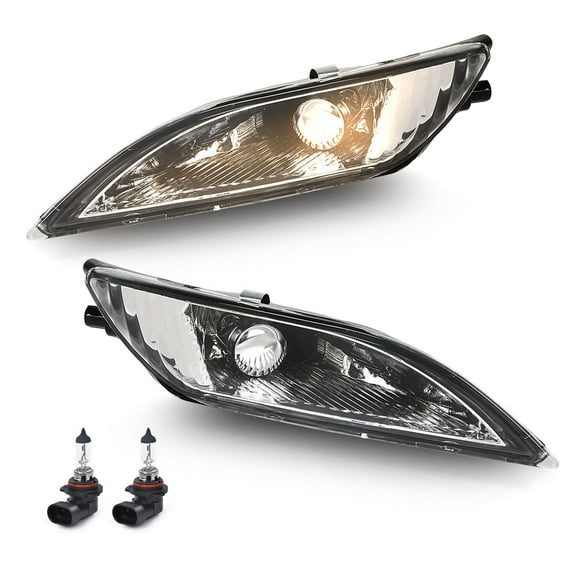 Front Bumper Fog Light Driving Lamp Pair w/bulb Fit For 2006-2010 Toyota Sienna