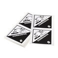 thumbnail image 1 of Unique Bargains Adhesive Vinyl Hazard Class 8 with Graphic Shipping Label, 3.9 x 3.9 Inch 50pcs, 1 of 5